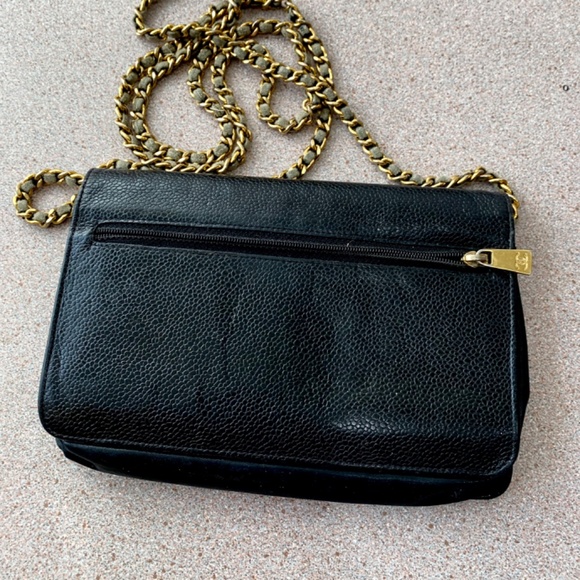 Authentic Chanel CC Bag- Wallet on a chain - Picture 4 of 5